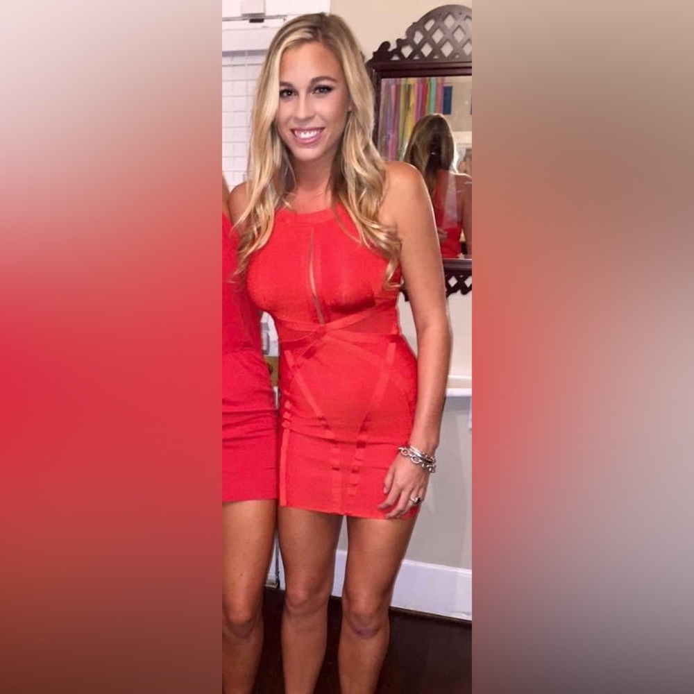 WOW Couture Red Bandage Dress